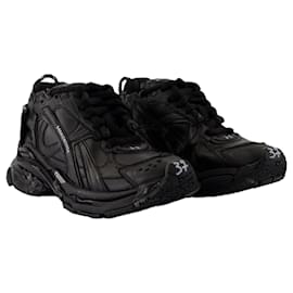 Balenciaga-Runner Ripstop Sneakers - Balenciaga - Synthetic - Black-Black