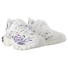 Balenciaga-Track Sneakers - Balenciaga - Nylon - Blanc-Blanc