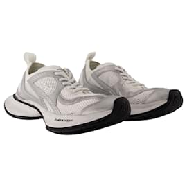 Balenciaga-Circuit Sneakers - Balenciaga - Synthetic - White/Silver-White
