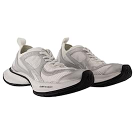 Balenciaga-Circuit Sneakers - Balenciaga - Synthetic - White/Silver-White