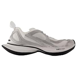 Balenciaga-Circuit Sneakers - Balenciaga - Synthetic - White/Silver-White