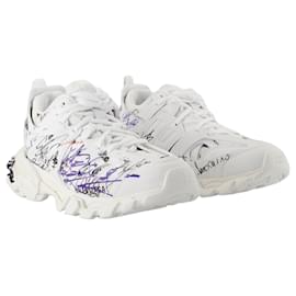 Balenciaga-Track Sneakers - Balenciaga - Nylon - Blanc-Blanc