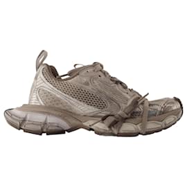Balenciaga-Baskets 3XL - Balenciaga - Synthétique - Neutre-Blanc
