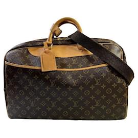 Louis Vuitton-Louis Vuitton Monogram Alize 24H Boston Bag M41399-Brown