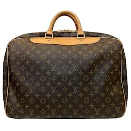 Louis Vuitton-Louis Vuitton Monogram Alize 24H Boston Bag M41399-Brown