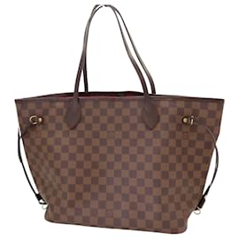 Louis Vuitton-Louis Vuitton Damier Neverfull GM Tote Bag N51106-Brown