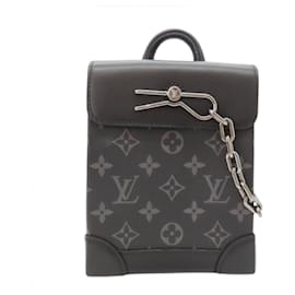 Louis Vuitton-Louis Vuitton Monogram Nano Steamer Shoulder Bag M82774-Grey