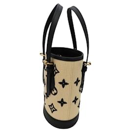 Louis Vuitton-Louis Vuitton Monogram By the Pool Nano Bucket 2way Bag M82418-Brown,Beige