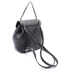 Chanel-Chanel Lambskin Matelasse Backpack AS3618-Black