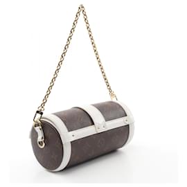 Louis Vuitton-Louis Vuitton Monogram Papillon Trunk Shoulder Bag M81485-Brown