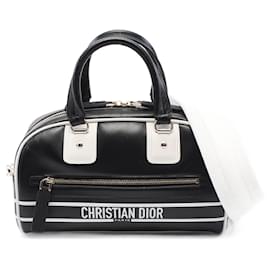 Christian Dior-Dior Leather VIBE Small 2way Bag M6209OOBR-Black
