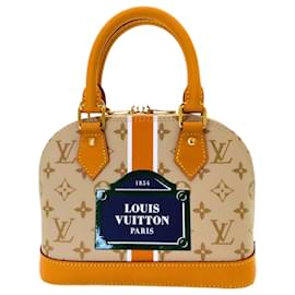 Louis Vuitton-Louis Vuitton Monopaname Alma BB 2way Bag M23502-Brown,Beige