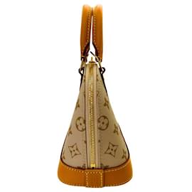 Louis Vuitton-Louis Vuitton Monopaname Alma BB 2way Bag M23502-Brown,Beige