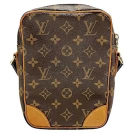 Louis Vuitton-Louis Vuitton Monogram Danube Shoulder Bag M45266-Brown