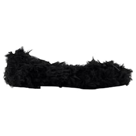 Balenciaga-Leopold Ballerinas - Balenciaga - Fake Fur - Black-Black