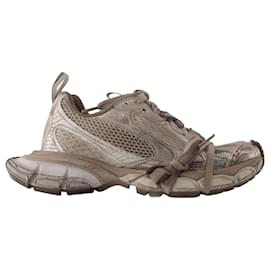 Balenciaga-Baskets 3XL - Balenciaga - Synthétique - Neutre-Blanc