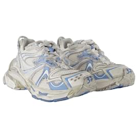 Balenciaga-Runner 2 Sneakers - Balenciaga - Synthetic - White-White