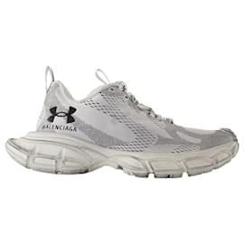 Balenciaga-Baskets 3XL - Balenciaga - Synthétique - Blanc-Blanc