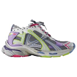 Balenciaga-Baskets Gradient Runner - Balenciaga - Synthétique - Multicolore-Multicolore