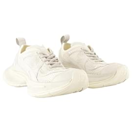 Balenciaga-Baskets Circuit - Balenciaga - Synthétique - Blanc-Blanc