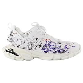 Balenciaga-Track Sneakers - Balenciaga - Nylon - Blanc-Blanc