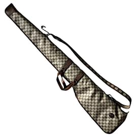 Gucci-Authentic Gucci Rare Special Order Monogram GG Rifle Holder we/ Shoulder Strap-Beige