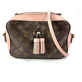 Sac Santonge Monogram Louis Vuitton Marron Rose