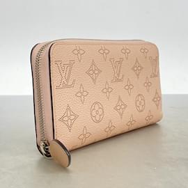 Louis Vuitton-Louis Vuitton Long Wallet Mahina Zippy M61868 Magnolia-Other