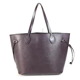 Louis Vuitton-Louis Vuitton Epi Neverfull MM Bag-Purple,Dark purple