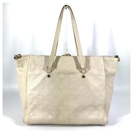 Louis Vuitton-Louis Vuitton Monogram Empreinte Lumineuse PM Tote Bag-White