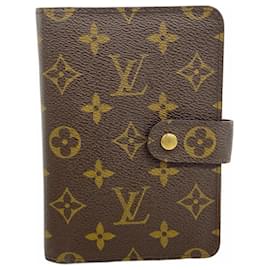 Louis Vuitton-Louis Vuitton Monogram Porte Papier Zip Wallet-Brown