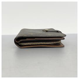 Louis Vuitton-Louis Vuitton Monogram Porte Papier Zip Wallet-Brown