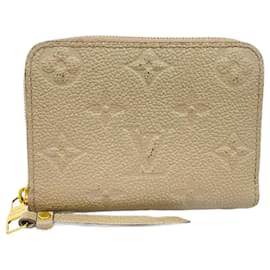 Louis Vuitton-Louis Vuitton Monogram Empreinte Zippy Purse-Grey