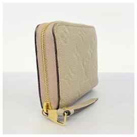Louis Vuitton-Louis Vuitton Monogram Empreinte Zippy Purse-Grey