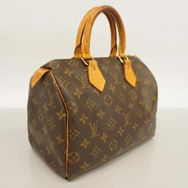 Louis Vuitton-Louis Vuitton Monogram Speedy 25 Handbag-Brown
