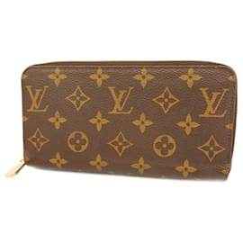 Louis Vuitton-Louis Vuitton Long Wallet Monogram Zippy M41894-Brown,Pink