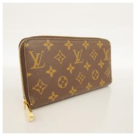 Louis Vuitton-Louis Vuitton Long Wallet Monogram Zippy M41894-Brown,Pink