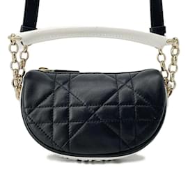Christian Dior-Christian Dior Handbag Vibe Micro S7200ONOA-Black,White