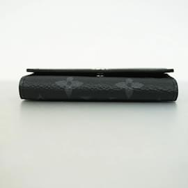 Louis Vuitton-Louis Vuitton Monogram Eclipse Key Case-Black