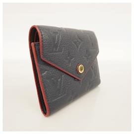 Louis Vuitton-Louis Vuitton Tri-fold Wallet in Marine Rouge-Red