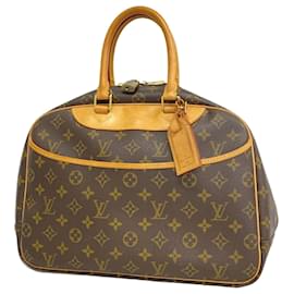 Louis Vuitton-Louis Vuitton Monogram Deauville Handbag-Brown