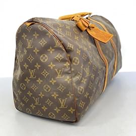 Louis Vuitton-Louis Vuitton Boston Bag Monogram Keepall 50-Brown