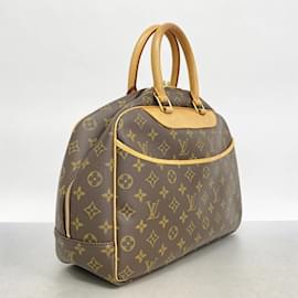 Louis Vuitton-Louis Vuitton Monogram Deauville Handbag-Brown
