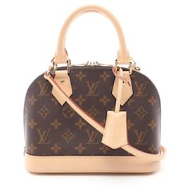 Louis Vuitton-Louis Vuitton Alma BB Handbag-Brown