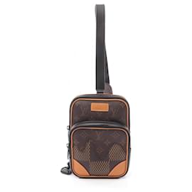 Louis Vuitton-Louis Vuitton x NIGO Amazon Sling Bag-Brown,Black,Damier ebene