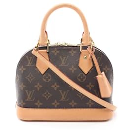 Louis Vuitton-Louis Vuitton Alma BB Handbag-Brown