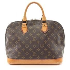 Louis Vuitton-Louis Vuitton Alma PM Handbag-Brown