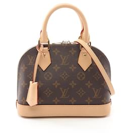 Louis Vuitton-Louis Vuitton Alma BB Monogram Handbag-Brown