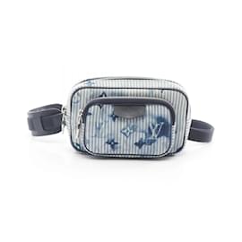 Louis Vuitton-Louis Vuitton Outdoor Pochette Waist Bag-Blue,Navy blue