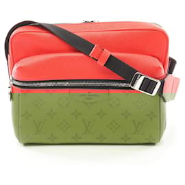Louis Vuitton-Louis Vuitton Outdoor PM Taigarama Rouge Shoulder Bag-Red